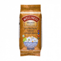 Рис Басмати "Brown Nutrition Value Grain Rice", 500 гр. WELLNESS