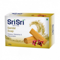Мыло Аюрведическое "Сандал" 100 гр. SRI SRI AYURVEDA Мыло Аюрведическое "Сандал" 100 гр. SRI SRI AYURVEDA