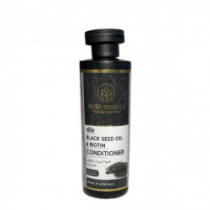 Кондиционер травяной Чёрный тмин и Биотин (Black Seed Oil & Biotin) 200 мл. VEDIK ESSENCE
