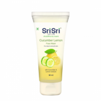 Пенка Аюрведическая для умывания Огурец Лимон (Cucumber Lemon Face Wash) 60 гр. SRI SRI AYURVEDA