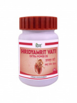 Хридампит вати DS (Hrideamrit vati DS) 80 таб. PATANJALI Хридампит вати DS (Hrideamrit vati DS) 80 таб. PATANJALI